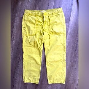 Hei Hei cotton cargo style cropped pants